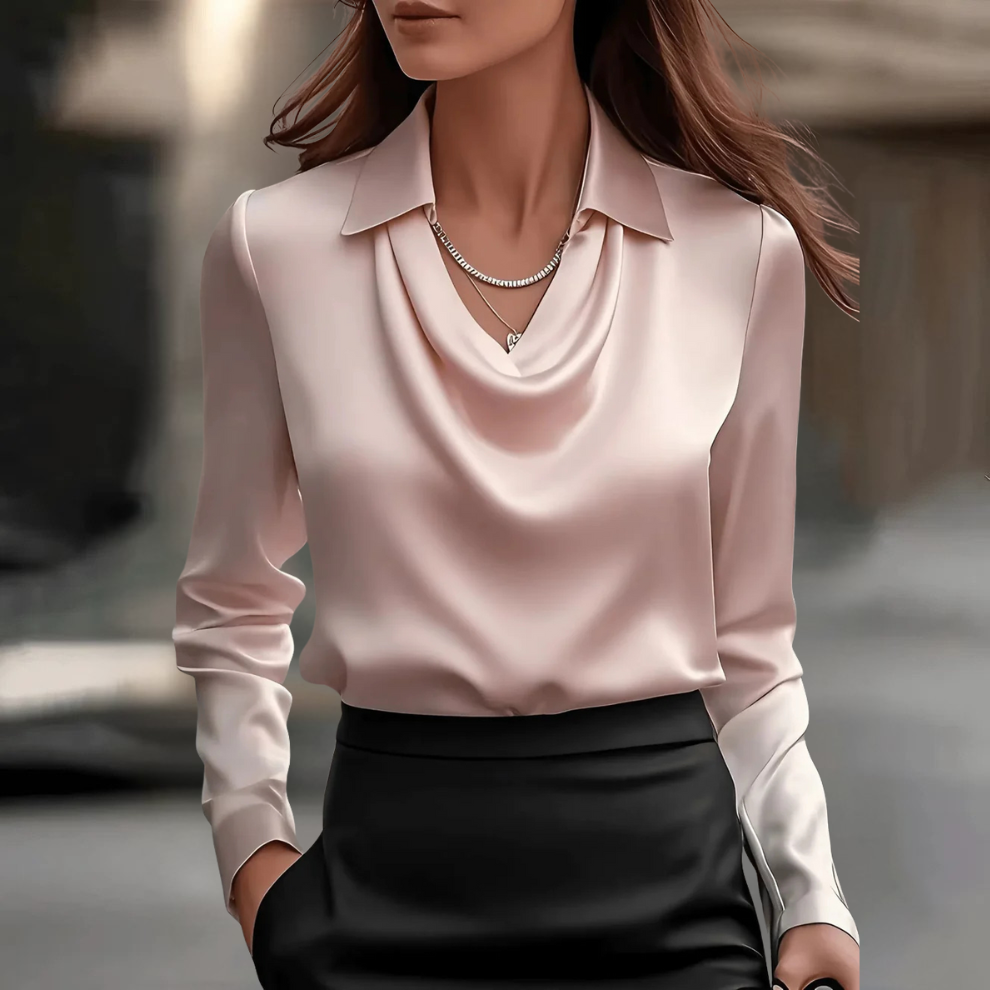 ROSANNA | ELEGANT SATIN BLOUSE